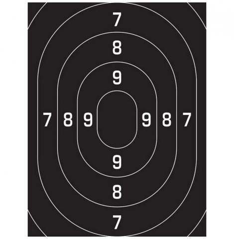 Мішень 46х60 см