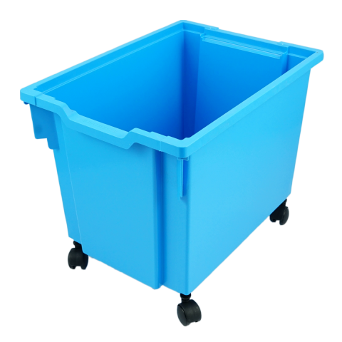 Контейнер для роздаткового матеріалу, у т.ч. для конструкторів (на коліщатах)