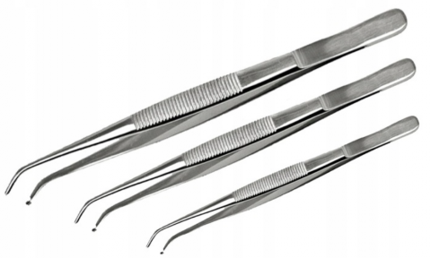 Пінцети з прямими кінцями