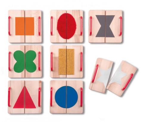 Набір (лото) Тактильне почуття дотику