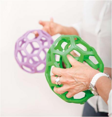 Гумові гнучкі шари 21,6 cm, 6 м ячів