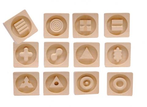 Набір такктильний “Пан Тастіно” 12 елементів Рівень 2 (12 елементів)