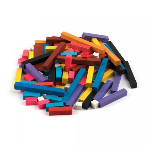 Кольорові палички Кюїзенера. 116 шт. в наборі (дерево)