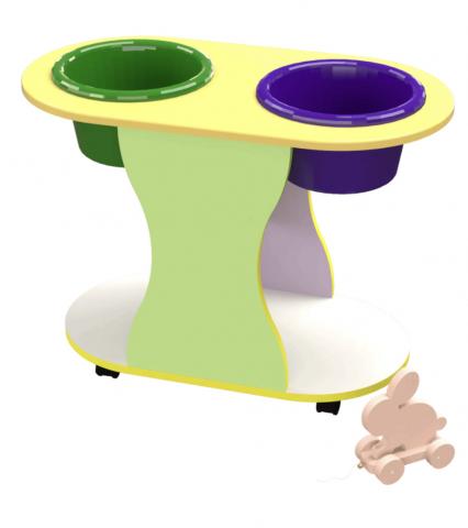 Столик для гри з піском і водою