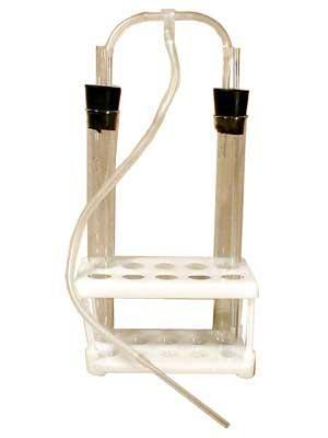 Прилад для порівняння вмісту СО2 у повітрі, що вдихається і видихається