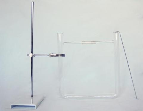 Трубка для демонстрації конвекції в рідині