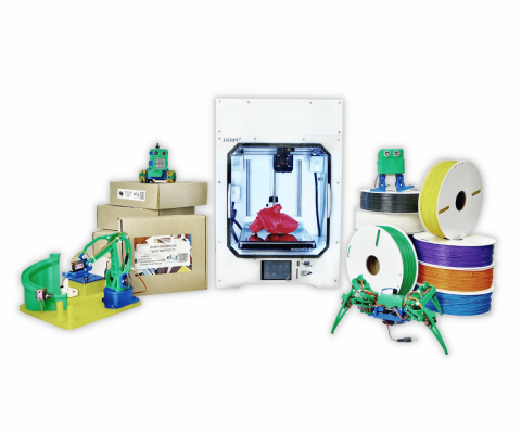 Освітня 3D Техно Лабораторія з витратними матеріалами на 1 навчальний рік