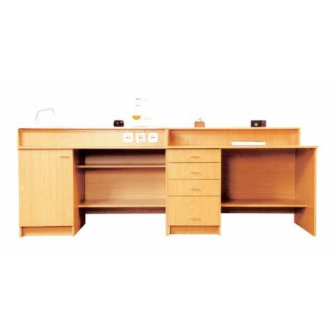 Стіл демонстраційний хімічний з мийкою <br>  (1 елемент)