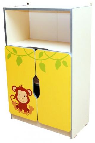 Стінка дитяча «Звірята» №3 напівзакрита