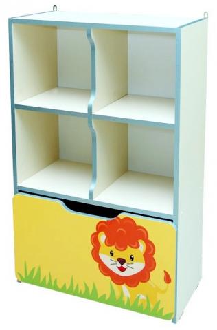 Стінка дитяча «Звірята» №8 відкритий з шухлядою