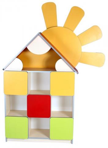 Стінка дитяча «Квіткова поляна» №10 «Будинок»