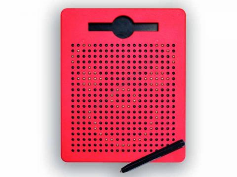 Магнітна бирка з кульками