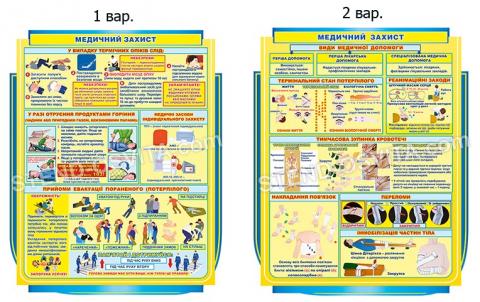 Стенд ''Медичний захист''