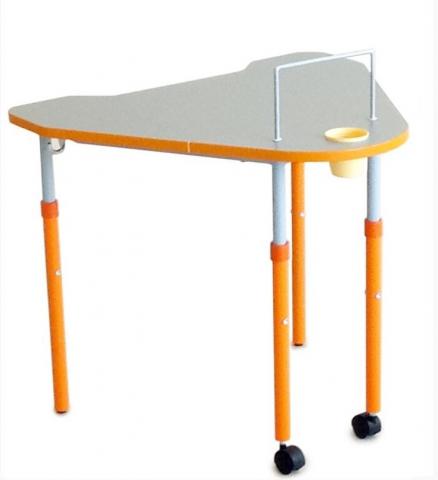 Стіл універсальний мобільний з регулюванням висоти та нахилу стільниці