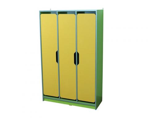 Шафа дитяча 3-місна з фігурними дверима