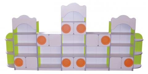 Стінка дитяча з 7-ми елементів