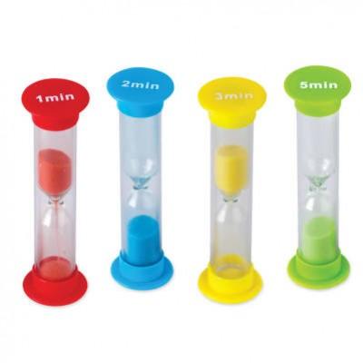 Набір годинників пісочних (1, 2, 5, 10 хвилин)