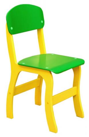 Стілець дитячий фанерний «Фантазія» фарбований ростова група №3