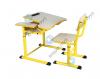 Стіл учнівський 1-місний трансформер №3-6, плоскоовальна труба