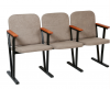 Крісло для актового залу 3-х місне (тканина)